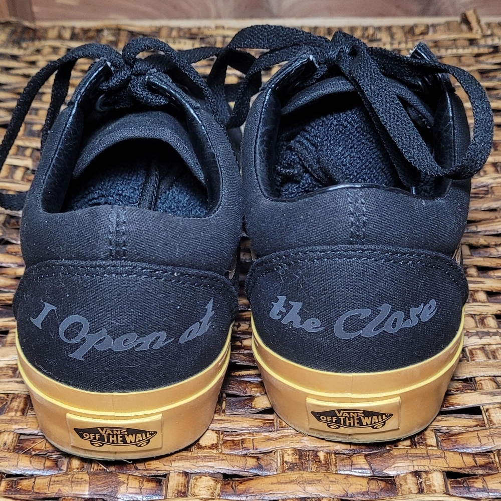 Vans Harry Potter Gold Sneakers 5.5 - Picture 8 of 16